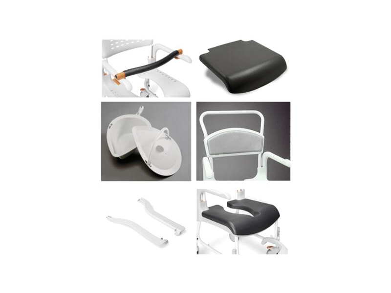 Zubehör für Dusch- und Toilettenrollstuhl Clean