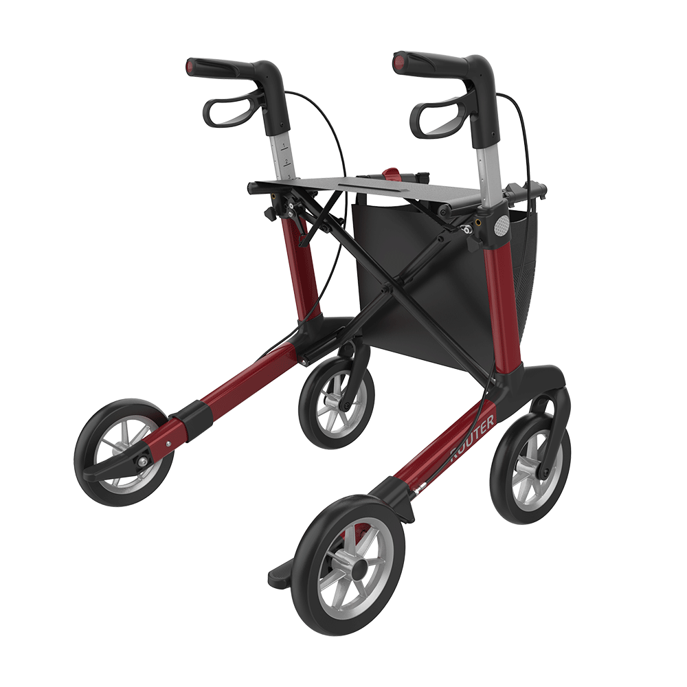 Router Rollator PUR-Softbereifung