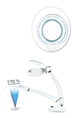 PROMED LTM-30 LED-Tischlupen-Lampe