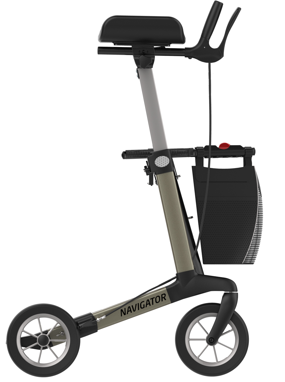 Navigator Arthritis Rollator mit festen Unterarmauflagen