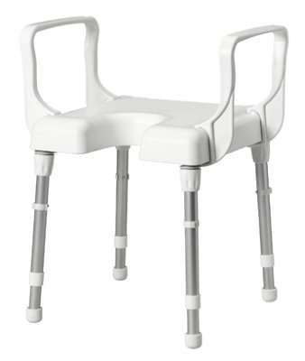 Duschhocker CANNES mit Armlehnen