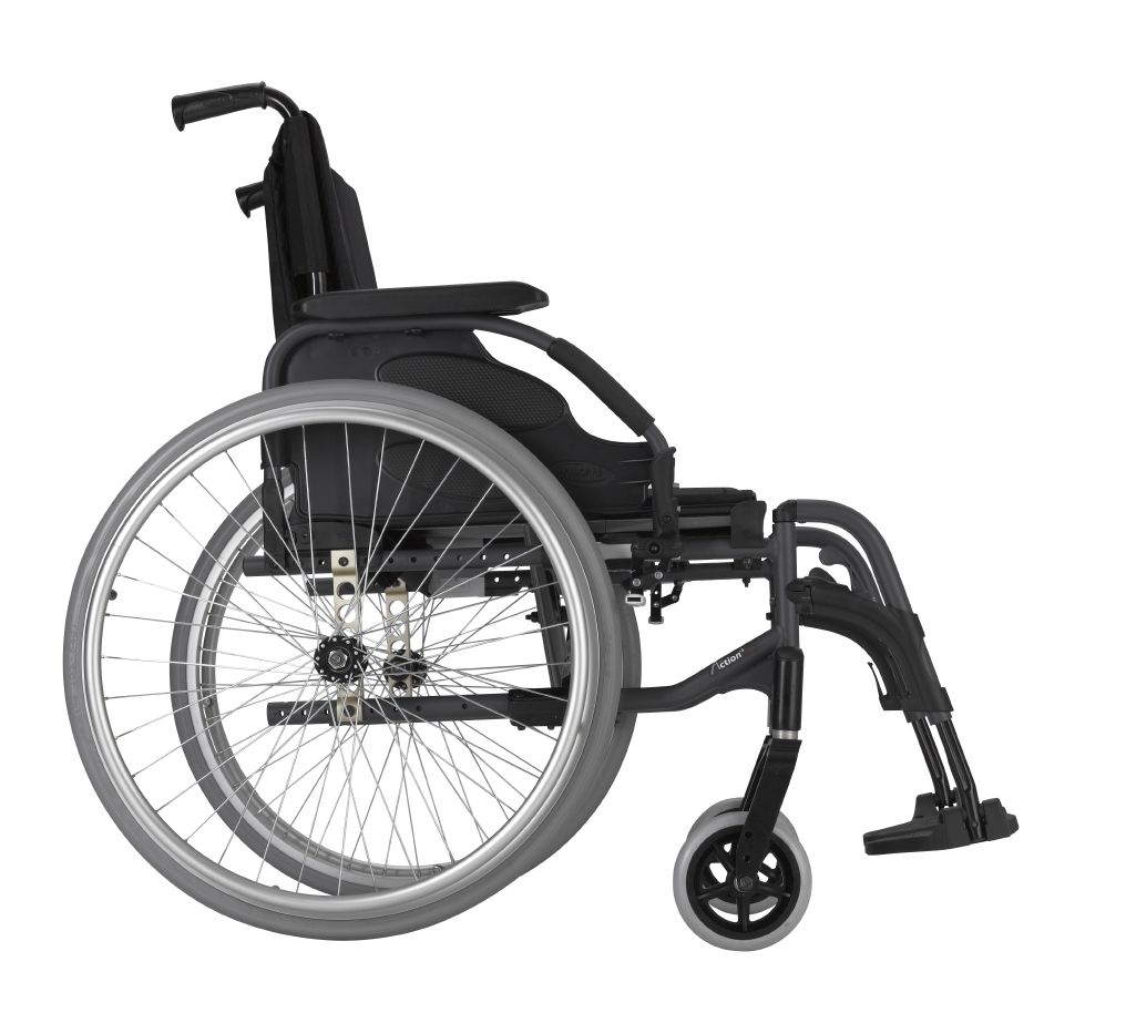 Leichtgewichtrollstuhl Action 3 NG, mit Trommelbremse