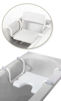 DuBaStar Badewannensitz mit Rückenlehne