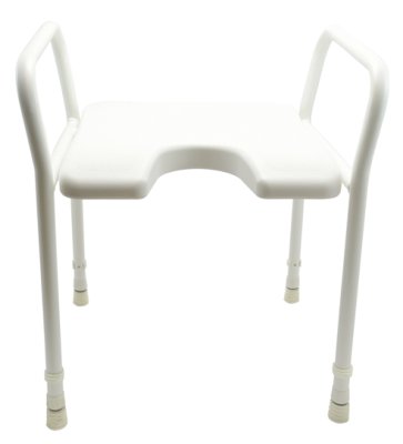 Duschhocker mit Armlehnen