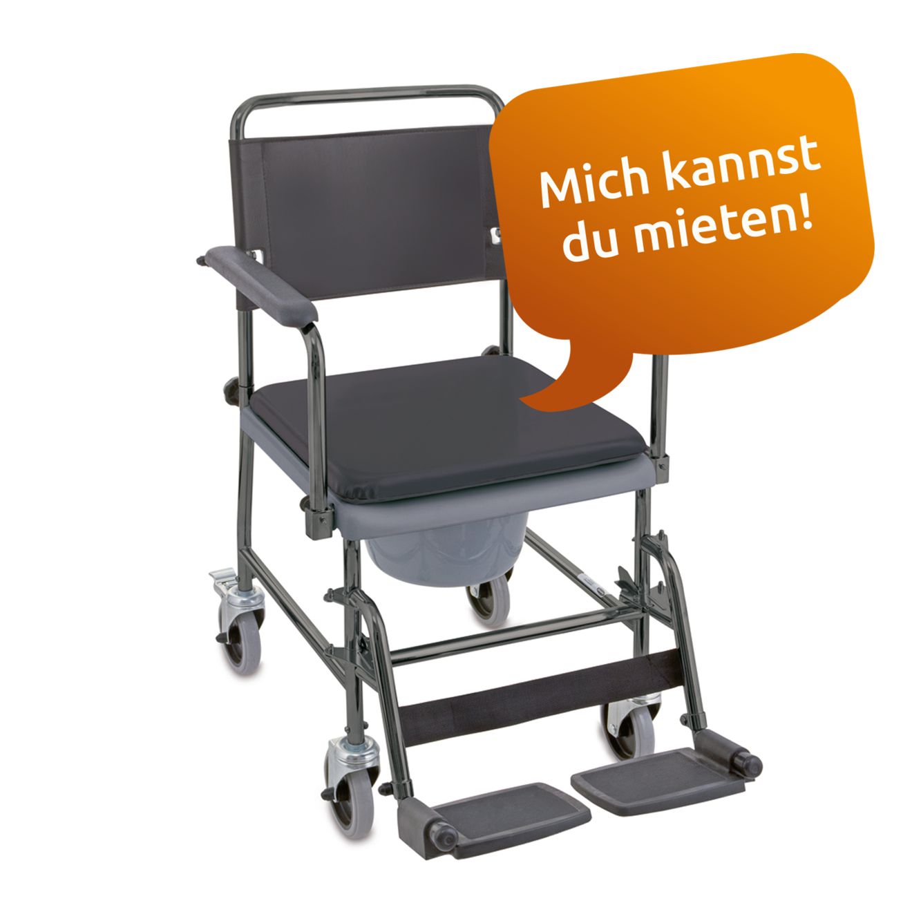 Toilettenstuhl zur Miete