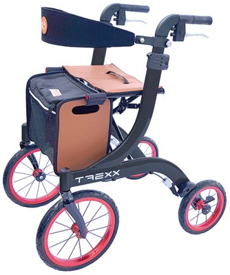 Alu-Outdoor-Rollator T Rexx