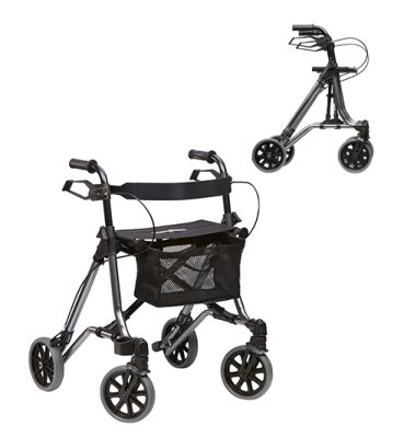Dietz Rollator TAiMA M-ECO mit Netz und Stockhalter